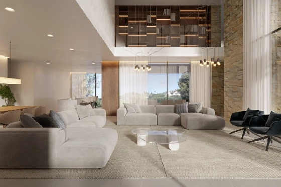 Villa in Moraira zu verkaufen, Wohnfläche 350 m², Grundstück 1601 m², 4 Schlafzimmer, 5 Badezimmer, Pool, ref.: AVS-55955-7