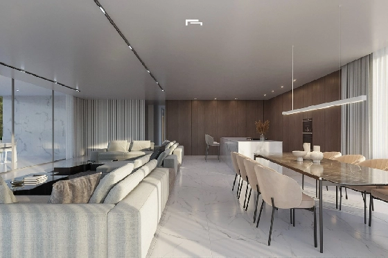 Villa in Moraira zu verkaufen, Klimaanlage, Grundstück 1864 m², 5 Schlafzimmer, 6 Badezimmer, Pool, ref.: AVS-55265-9