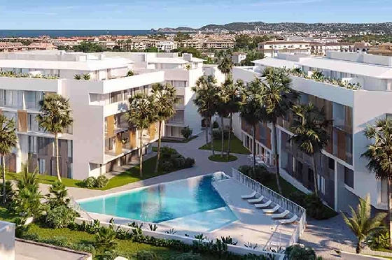 Apartment in Javea zu verkaufen, Wohnfläche 87 m², 2 Schlafzimmer, 2 Badezimmer, Pool, ref.: AVS-51914-1