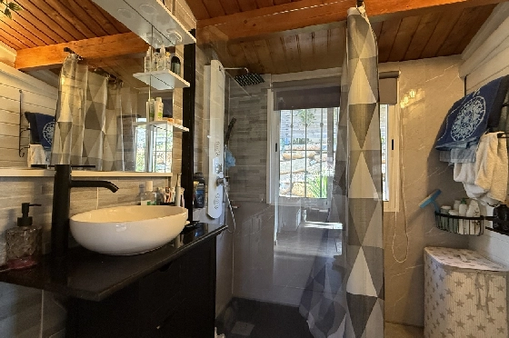 Villa in Pedreguer zu verkaufen, Wohnfläche 61 m², Baujahr 2014, Zustand gepflegt, + KLIMA, Klimaanlage, Grundstück 385 m², 2 Schlafzimmer, 1 Badezimmer, Pool, ref.: RG-0126-18