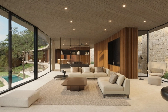 Villa in Benissa zu verkaufen, Wohnfläche 1068 m², Grundstück 1587 m², 4 Schlafzimmer, 4 Badezimmer, Pool, ref.: VGH40005-2