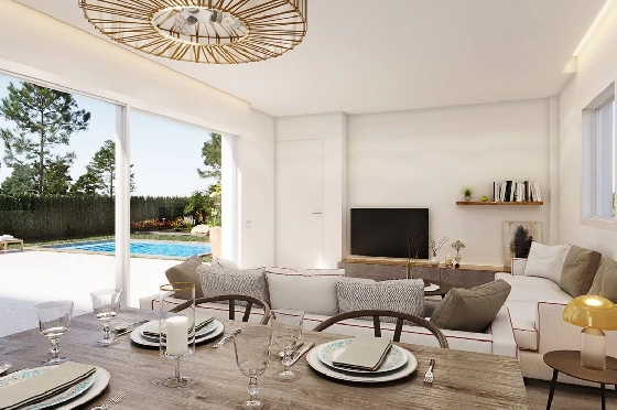 Villa in Entrenaranjos zu verkaufen, Wohnfläche 235 m², Zustand Erstbezug, Klimaanlage, Grundstück 303 m², 4 Schlafzimmer, 3 Badezimmer, Pool, ref.: HA-ENN-120-E02-4