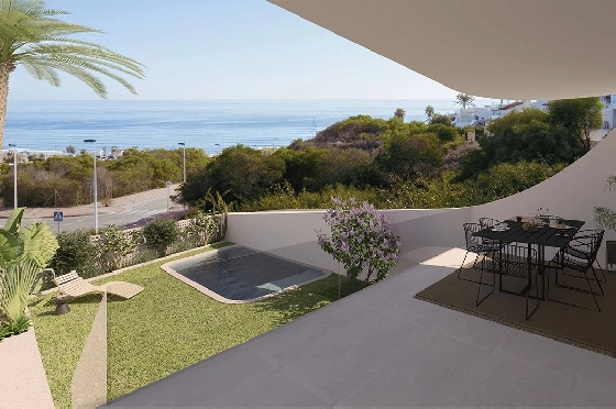 Erdgeschoss Apartment in La Mata zu verkaufen, Wohnfläche 164 m², Zustand Erstbezug, Klimaanlage, 2 Schlafzimmer, 2 Badezimmer, Pool, ref.: HA-TLN-140-A01-2