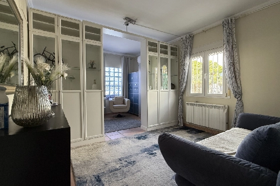 Villa in Els Poblets zu verkaufen, Wohnfläche 105 m², Baujahr 1990, + Zentralheizung, Klimaanlage, Grundstück 536 m², 2 Schlafzimmer, 2 Badezimmer, Pool, ref.: JS-0326-13