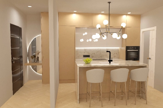 Apartment in Javea zu verkaufen, Wohnfläche 91 m², Klimaanlage, 3 Schlafzimmer, 2 Badezimmer, Pool, ref.: AVS-57544-6