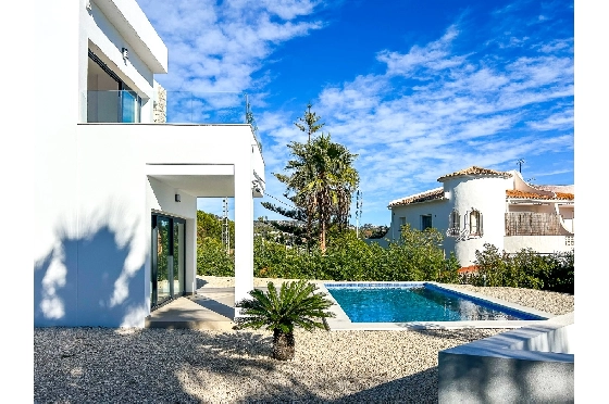 Villa in Benissa zu verkaufen, Wohnfläche 202 m², Baujahr 2025, Klimaanlage, Grundstück 1715 m², 3 Schlafzimmer, 3 Badezimmer, Pool, ref.: AM-12657DA-2