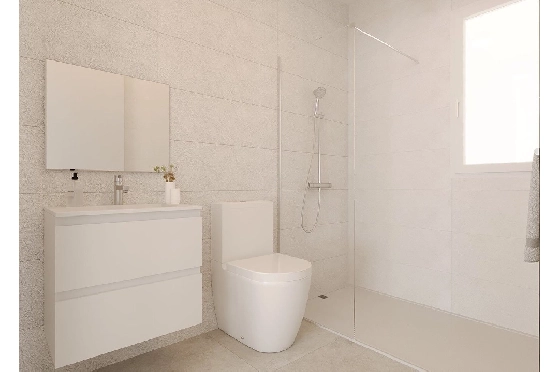 Reihenhaus in Finestrat zu verkaufen, Wohnfläche 256 m², Zustand Erstbezug, Klimaanlage, 3 Schlafzimmer, 2 Badezimmer, Pool, ref.: HA-FIN-381-R02-13