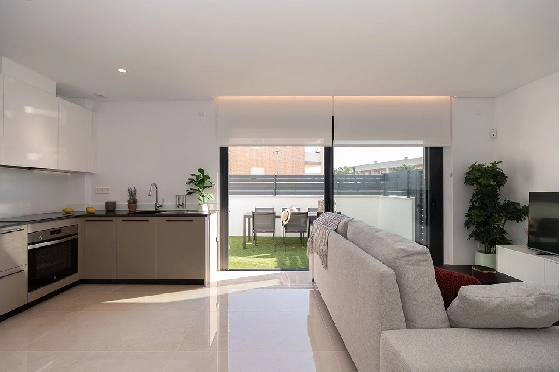 Doppelhaushälfte in La Marina zu verkaufen, Wohnfläche 99 m², Zustand Erstbezug, Klimaanlage, Grundstück 137 m², 3 Schlafzimmer, 3 Badezimmer, Pool, ref.: HA-MAN-253-D01-7