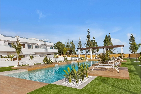 Etagen Apartment in Los Alcazares zu verkaufen, Wohnfläche 102 m², Zustand Erstbezug, 3 Schlafzimmer, 2 Badezimmer, Pool, ref.: HA-LAN-436-A02-8