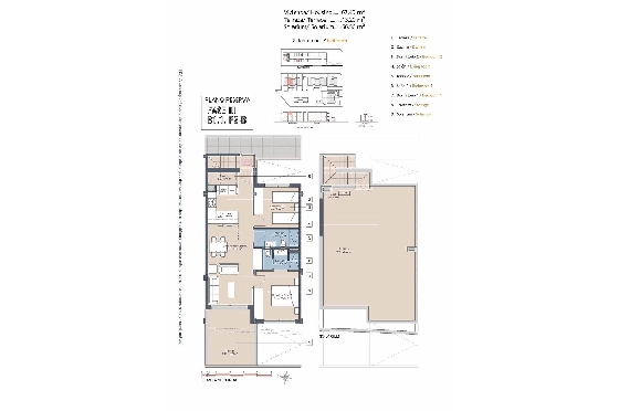 Penthouse Apartment in Los Alcazares zu verkaufen, Wohnfläche 137 m², Zustand Erstbezug, 2 Schlafzimmer, 2 Badezimmer, Pool, ref.: HA-LAN-436-A03-21