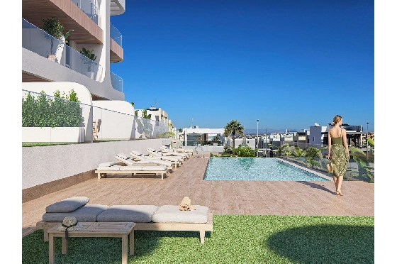 Penthouse Apartment in Benijofar zu verkaufen, Wohnfläche 182 m², Zustand Erstbezug, 3 Schlafzimmer, 2 Badezimmer, Pool, ref.: HA-BNN-319-A02-2