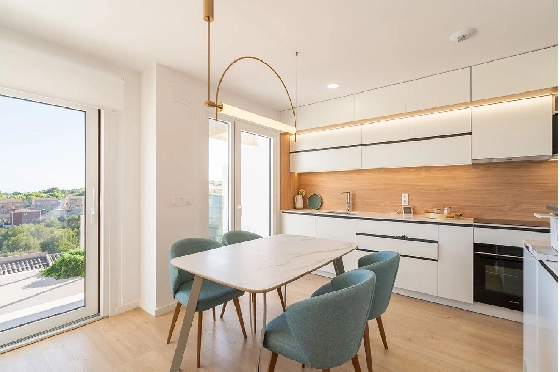 Reihenhaus in La Nucia zu verkaufen, Wohnfläche 157 m², Zustand Erstbezug, Klimaanlage, 4 Schlafzimmer, 3 Badezimmer, Pool, ref.: HA-LNN-130-R01-8