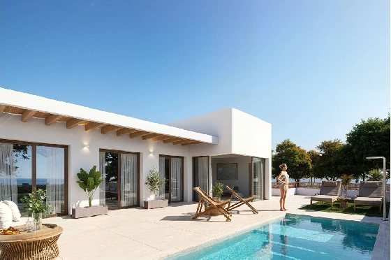 Villa in Dolores zu verkaufen, Wohnfläche 130 m², Zustand Erstbezug, Grundstück 186 m², 3 Schlafzimmer, 2 Badezimmer, Pool, ref.: HA-DON-142-R01-3