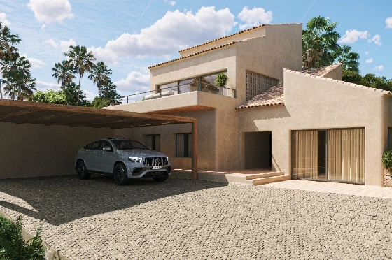 Villa in Javea zu verkaufen, Wohnfläche 185 m², Klimaanlage, Grundstück 944 m², 4 Schlafzimmer, 3 Badezimmer, Pool, ref.: AM-12670DA-4