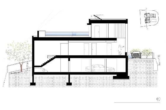 Villa in Moraira(Benimeit) zu verkaufen, Wohnfläche 310 m², Grundstück 817 m², 3 Schlafzimmer, 2 Badezimmer, Pool, ref.: COB-8248MOR-10535-1