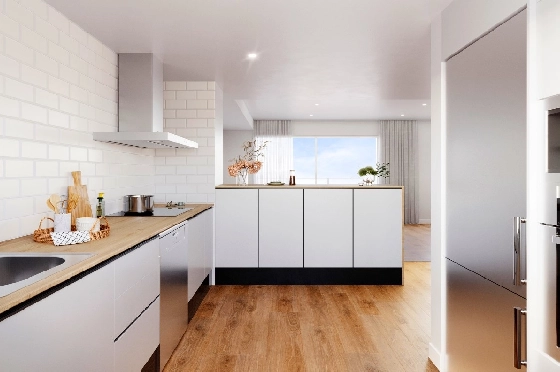 Doppelhaushälfte in Monforte Del Cid(Alenda Golf) zu verkaufen, Wohnfläche 123 m², Grundstück 156 m², 3 Schlafzimmer, 2 Badezimmer, Pool, ref.: TW-ALLURE-13-14