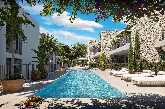 Apartment in Sant Elm zu verkaufen, Wohnfläche 91 m², Grundstück 140 m², 3 Schlafzimmer, 2 Badezimmer, Pool, ref.: TW-ECLIPSE-2-0-3-1