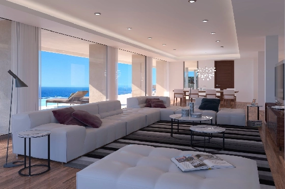 Villa in Benitachell(Cumbre del Sol) zu verkaufen, Wohnfläche 506 m², Grundstück 2393 m², 6 Schlafzimmer, 7 Badezimmer, Pool, ref.: VA-21294-5