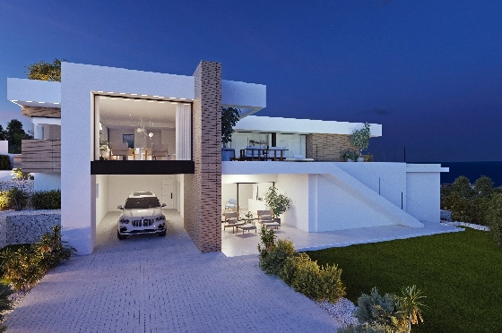 Villa in Benitachell(Cumbre del Sol) zu verkaufen, Wohnfläche 253 m², Grundstück 951 m², 3 Schlafzimmer, 4 Badezimmer, Pool, ref.: VA-22477-7