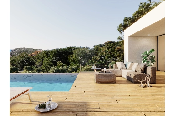 Villa in Benitachell(Cumbre del Sol) zu verkaufen, Wohnfläche 190 m², Grundstück 817 m², 3 Schlafzimmer, 4 Badezimmer, Pool, ref.: VA-22894-6