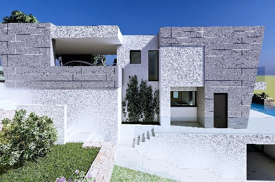 Villa in Benitachell(Benitatxell) zu verkaufen, Wohnfläche 298 m², Grundstück 1149 m², 3 Schlafzimmer, 4 Badezimmer, Pool, ref.: VA-22941-4