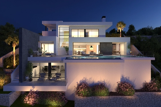 Villa in Benitachell(Benitatxell) zu verkaufen, Wohnfläche 215 m², Grundstück 824 m², 3 Schlafzimmer, 4 Badezimmer, Pool, ref.: VA-23232-2