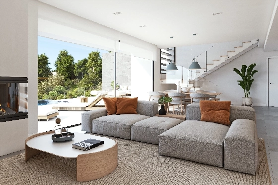 Villa in Benitachell(Benitatxell) zu verkaufen, Wohnfläche 215 m², Grundstück 824 m², 3 Schlafzimmer, 4 Badezimmer, Pool, ref.: VA-23232-7