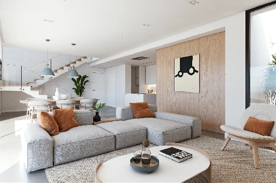 Villa in Benitachell(Benitatxell) zu verkaufen, Wohnfläche 215 m², Grundstück 824 m², 3 Schlafzimmer, 4 Badezimmer, Pool, ref.: VA-23232-8