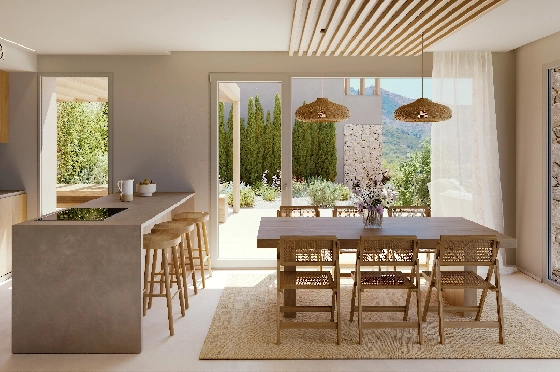 Villa in Lliber(Vall de Pop) zu verkaufen, Wohnfläche 164 m², Grundstück 468 m², 3 Schlafzimmer, 3 Badezimmer, Pool, ref.: VA-23425-8