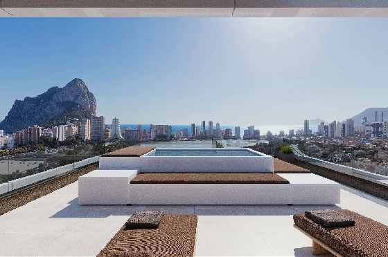 Apartment in Calpe(Calpe) zu verkaufen, Wohnfläche 91 m², 2 Schlafzimmer, 2 Badezimmer, Pool, ref.: VA-EBB13-3