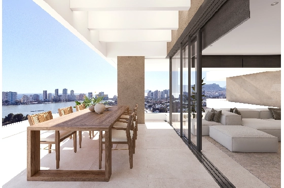 Apartment in Calpe(Calpe) zu verkaufen, Wohnfläche 106 m², 3 Schlafzimmer, 2 Badezimmer, Pool, ref.: VA-EBB14-11