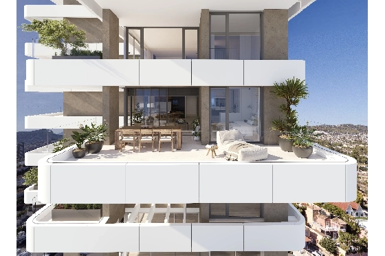 Apartment in Calpe(Calpe) zu verkaufen, Wohnfläche 106 m², 3 Schlafzimmer, 2 Badezimmer, Pool, ref.: VA-EBB24-12