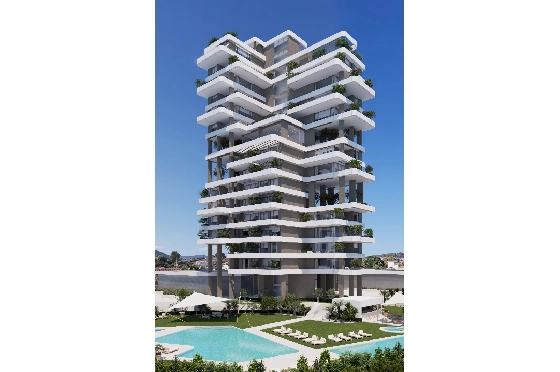 Apartment in Calpe(Calpe) zu verkaufen, Wohnfläche 106 m², 3 Schlafzimmer, 2 Badezimmer, Pool, ref.: VA-EBB24-19