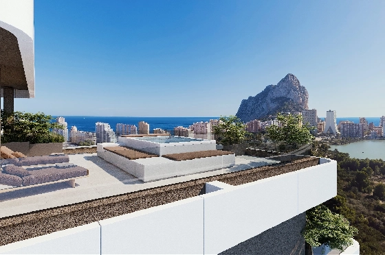 Apartment in Calpe(Calpe) zu verkaufen, Wohnfläche 106 m², 3 Schlafzimmer, 2 Badezimmer, Pool, ref.: VA-EBB24-5