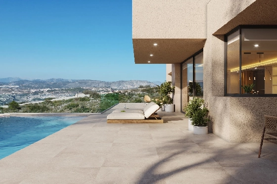Villa in Benitachell(Cumbre del Sol) zu verkaufen, Wohnfläche 239 m², + Fussbodenheizung, Klimaanlage, Grundstück 1054 m², 4 Schlafzimmer, 5 Badezimmer, Pool, ref.: VA-24679-2