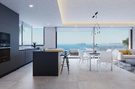 Villa in Benitachell(Cumbre del Sol) zu verkaufen, Wohnfläche 239 m², + Fussbodenheizung, Klimaanlage, Grundstück 1054 m², 4 Schlafzimmer, 5 Badezimmer, Pool, ref.: VA-24679-5