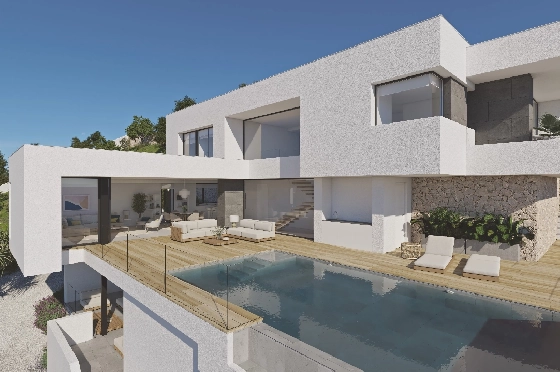 Villa in Benitachell(Cumbre del Sol) zu verkaufen, Wohnfläche 193 m², Grundstück 880 m², 3 Schlafzimmer, 3 Badezimmer, Pool, ref.: VA-24412-2