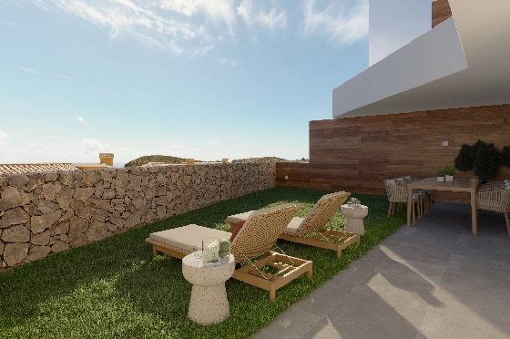 Apartment in Benitachell(Cumbre del Sol) zu verkaufen, Wohnfläche 83 m², 2 Schlafzimmer, 2 Badezimmer, Pool, ref.: VA-PG065-20