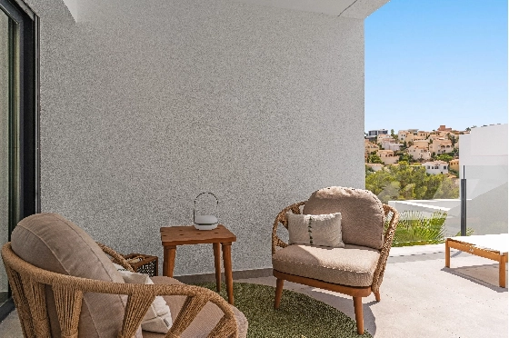 Apartment in Benitachell(Cumbre del Sol) zu verkaufen, Wohnfläche 83 m², 2 Schlafzimmer, 2 Badezimmer, Pool, ref.: VA-PG065-38