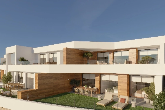 Apartment in Benitachell(Cumbre del Sol) zu verkaufen, Wohnfläche 117 m², 3 Schlafzimmer, 2 Badezimmer, Pool, ref.: VA-PG067-47