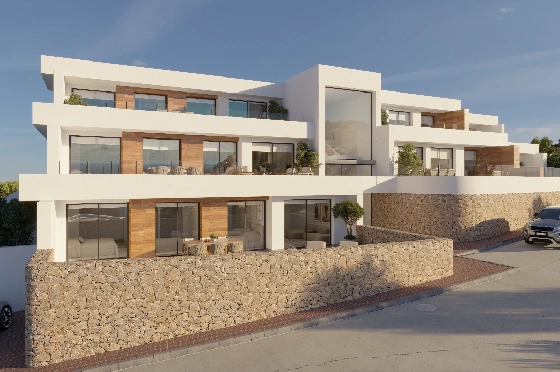 Apartment in Benitachell(Cumbre del Sol) zu verkaufen, Wohnfläche 105 m², 3 Schlafzimmer, 2 Badezimmer, Pool, ref.: VA-PG069-44