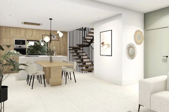 Reihenhaus in Dolores zu verkaufen, Wohnfläche 144 m², Zustand Erstbezug, Klimaanlage, Grundstück 190 m², 3 Schlafzimmer, 2 Badezimmer, Pool, ref.: HA-DON-115-R01-8