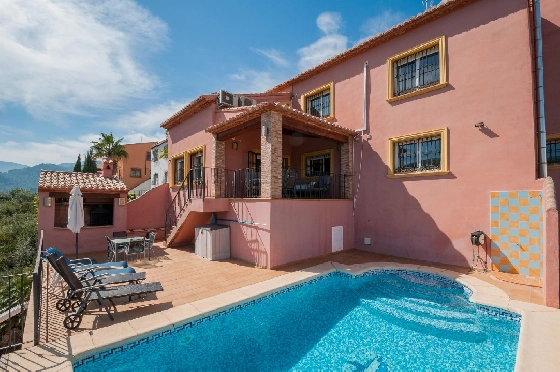 Villa in Orba(Comunidad valenciana) zu verkaufen, Wohnfläche 225 m², Klimaanlage, Grundstück 637 m², 5 Schlafzimmer, 2 Badezimmer, Pool, ref.: COB-3568-10535-1