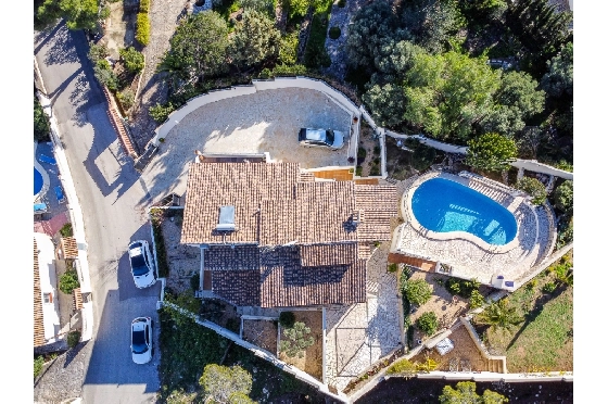 Villa in Moraira zu verkaufen, Wohnfläche 285 m², Baujahr 2015, Klimaanlage, Grundstück 960 m², 4 Schlafzimmer, 3 Badezimmer, Pool, ref.: AM-12646DR-8