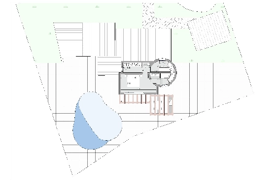 Villa in Moraira zu verkaufen, Wohnfläche 185 m², Baujahr 2026, Klimaanlage, Grundstück 778 m², 4 Schlafzimmer, 4 Badezimmer, Pool, ref.: AM-12682DA-14