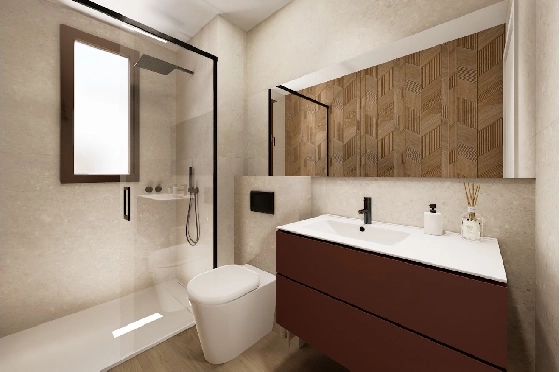 Villa in Los Alcazares zu verkaufen, Wohnfläche 129 m², Zustand Erstbezug, Grundstück 202 m², 3 Schlafzimmer, 2 Badezimmer, Pool, ref.: HA-LAN-451-E01-8