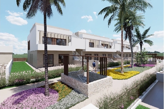 Villa in Los Alcazares zu verkaufen, Wohnfläche 197 m², Zustand Erstbezug, Grundstück 356 m², 3 Schlafzimmer, 3 Badezimmer, Pool, ref.: HA-LAN-451-E03-17