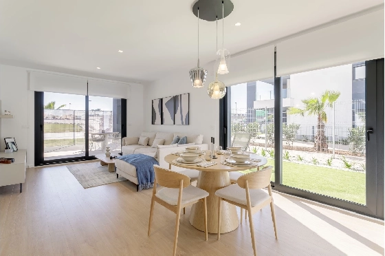 Apartment in Torrevieja(La Mata, Torrevieja, Costa Blanca) zu verkaufen, Wohnfläche 65 m², Grundstück 92 m², 2 Schlafzimmer, 2 Badezimmer, Pool, ref.: TW-EDEN-BEACH-12-2