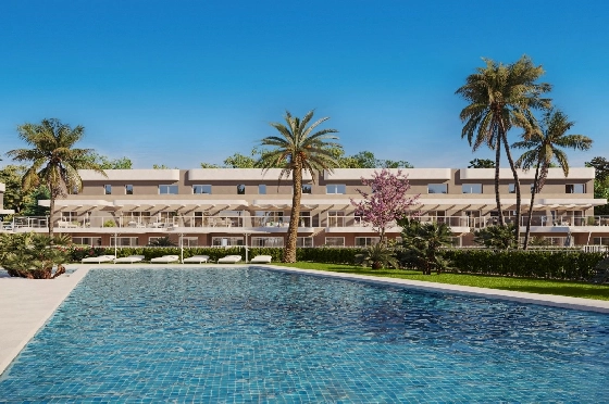 Apartment in Monforte Del Cid(Alenda Golf) zu verkaufen, Wohnfläche 81 m², Grundstück 162 m², 2 Schlafzimmer, 2 Badezimmer, Pool, ref.: TW-ALLURE-2-3
