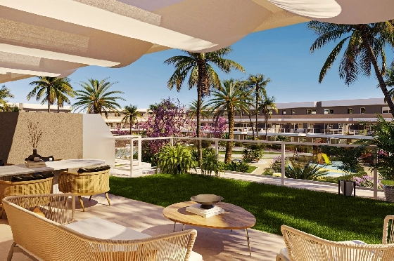 Apartment in Monforte Del Cid(Alenda Golf) zu verkaufen, Wohnfläche 81 m², Grundstück 162 m², 2 Schlafzimmer, 2 Badezimmer, Pool, ref.: TW-ALLURE-2-4